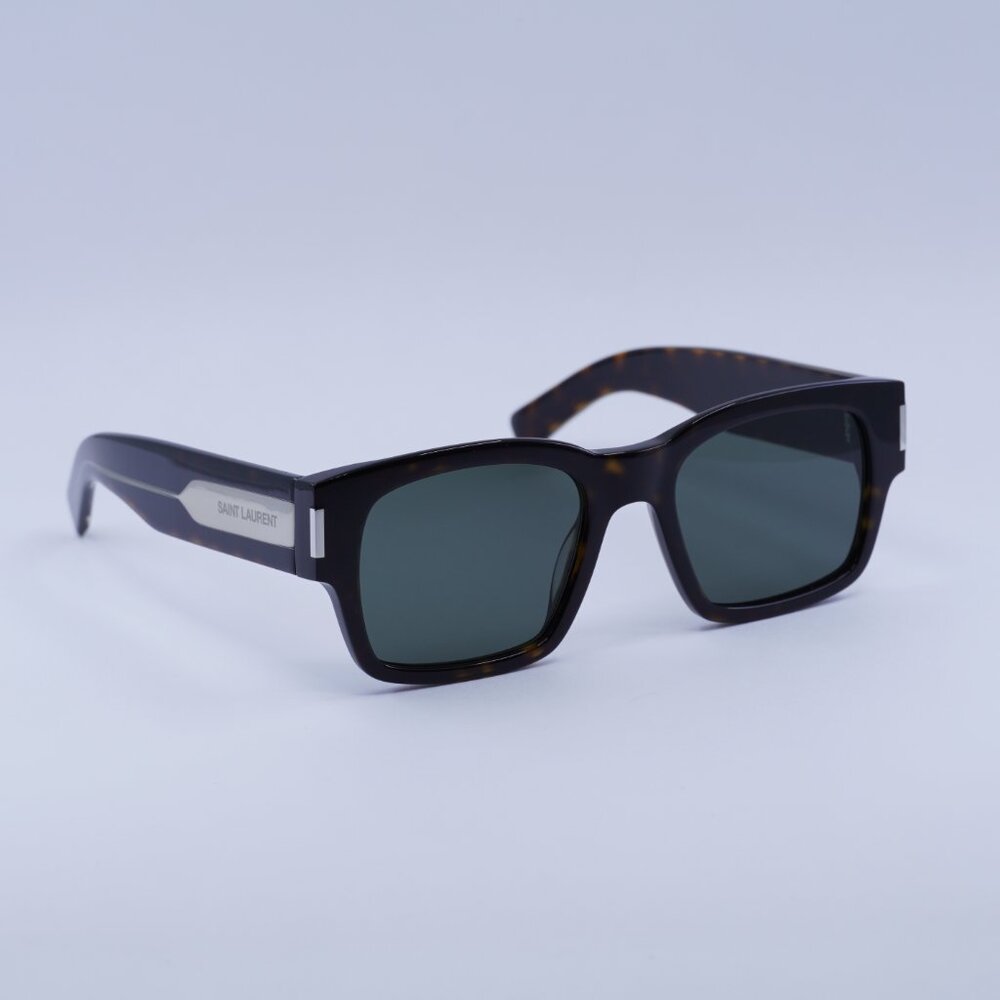 🕶️ New Saint Laurent SL617 002 Sunglasses - Dark Havana Frame, Grey Lenses - Picture 8 of 10